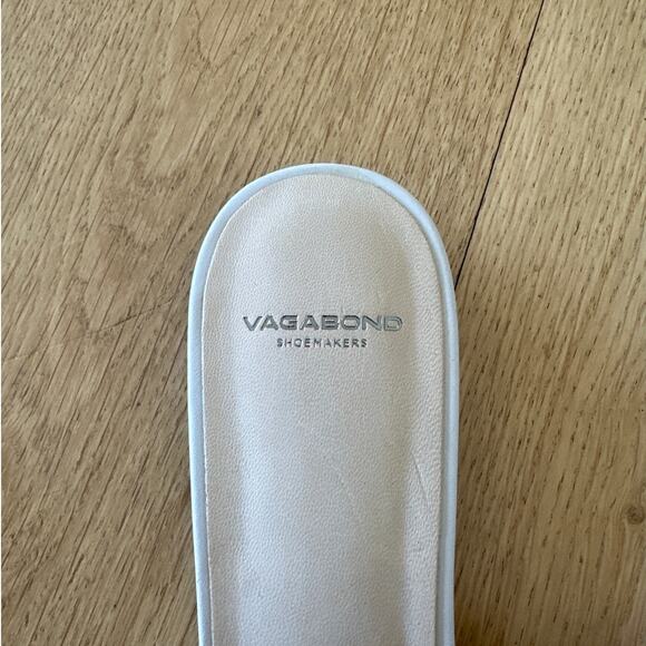 Vagabond - Katlin Pointed Toes Slide Flats in Off White - Picture 3 of 5